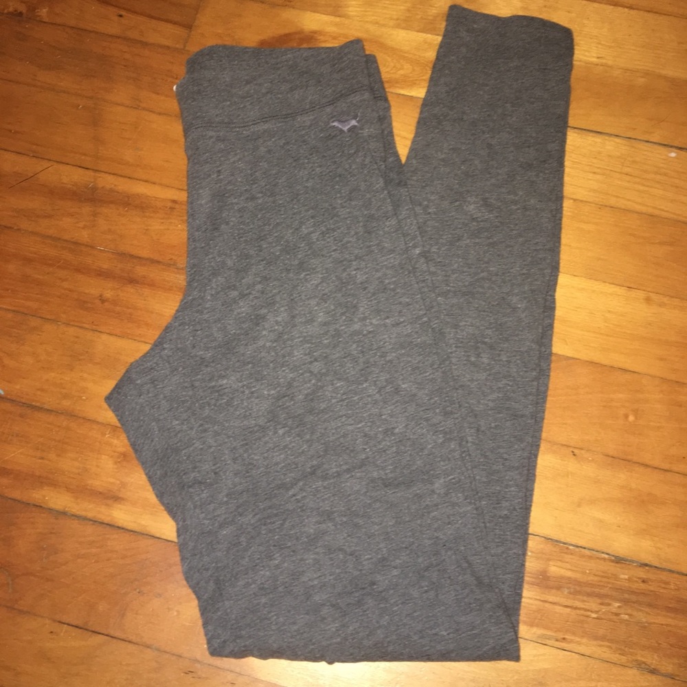 VS Pink Grey Full-length Leggings